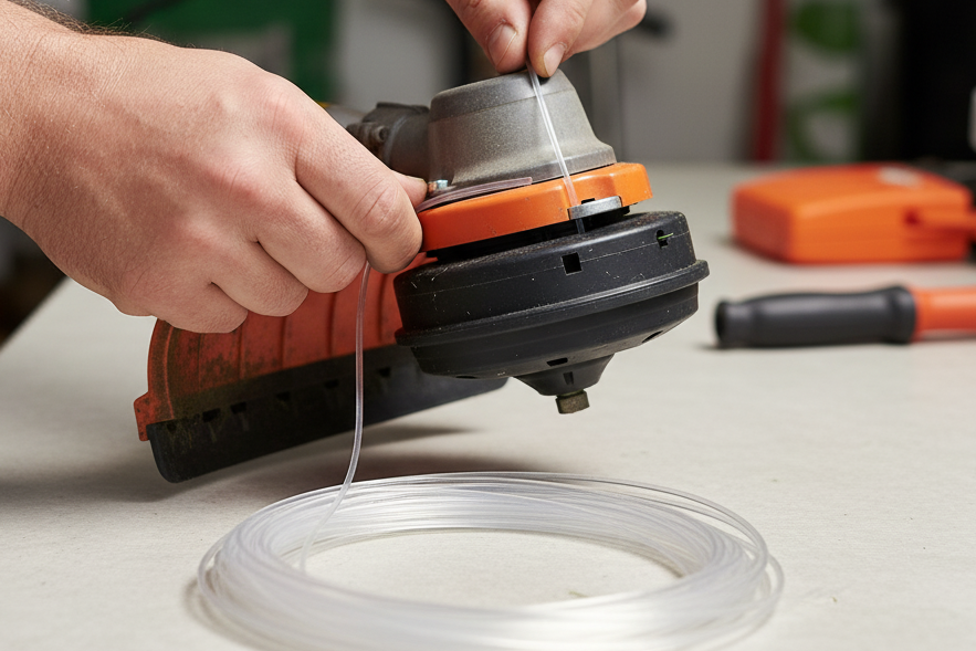 草刈機の紐を選ぶ・使う・交換するために