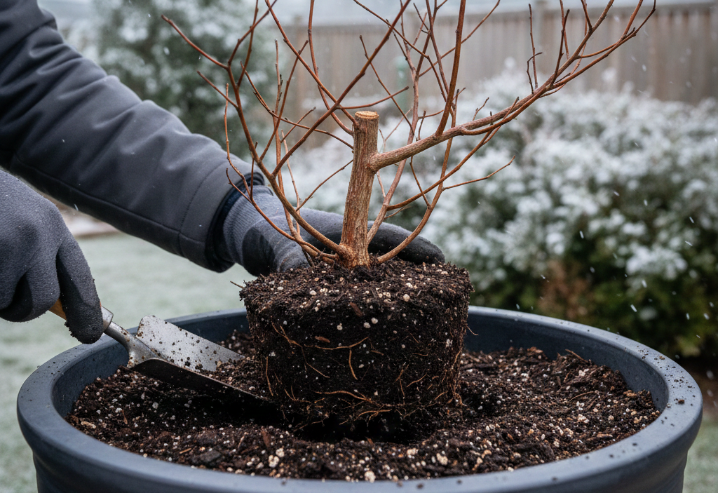 ブルーベリーの植え替え時期と正しい方法