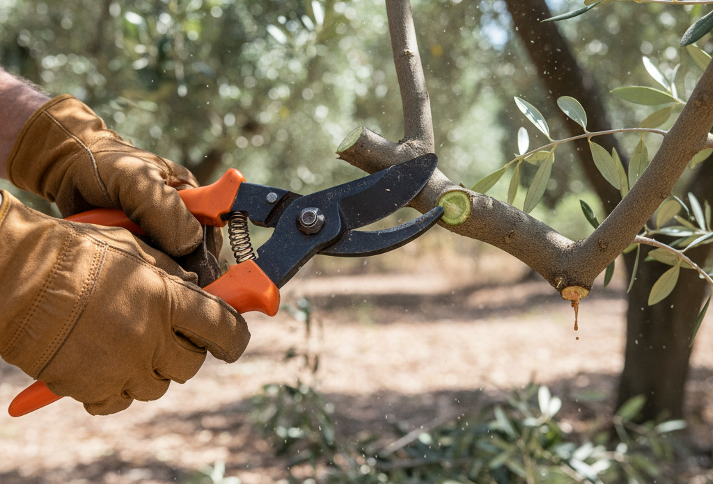 オリーブの強剪定で枯れる原因と正しい再生方法