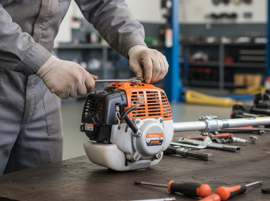 草刈機のエンジンはかかるのにすぐ止まる原因を整理する