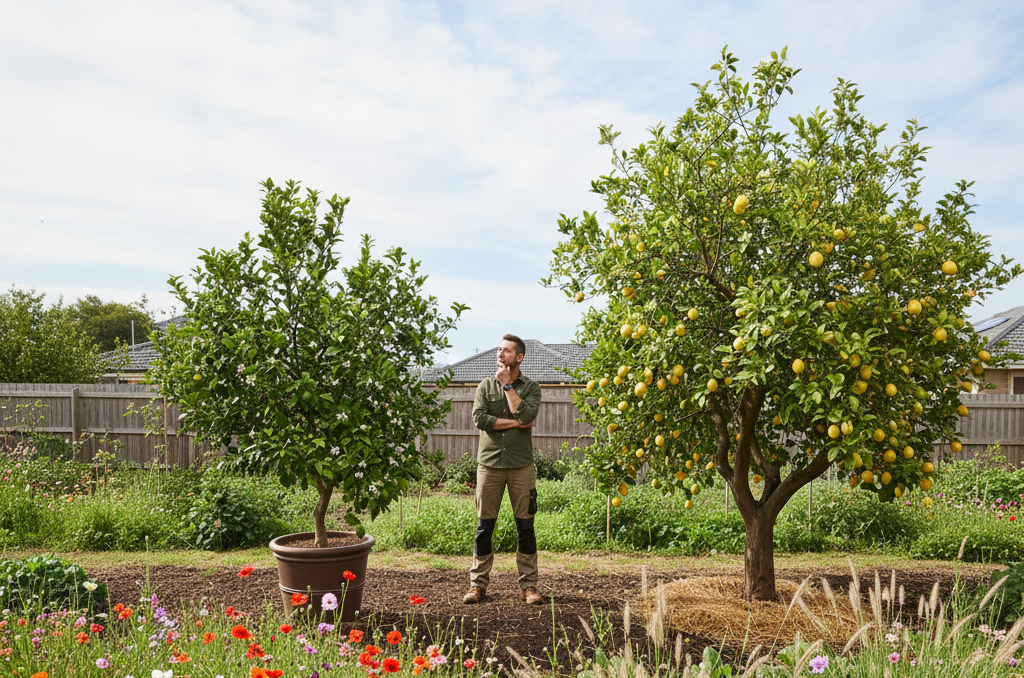レモンの木はどれくらいの大きさになる？