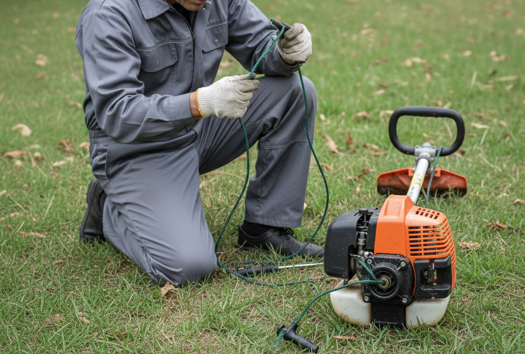 リコイルスターターの紐が戻らない原因と対処の全体像