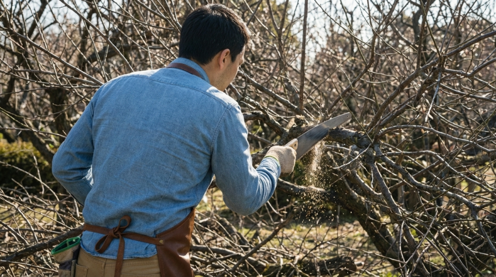 梅の剪定をバッサリ成功させるコツ