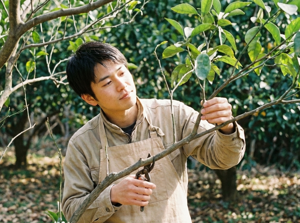 甘夏の剪定時期に合わせた正しい方法